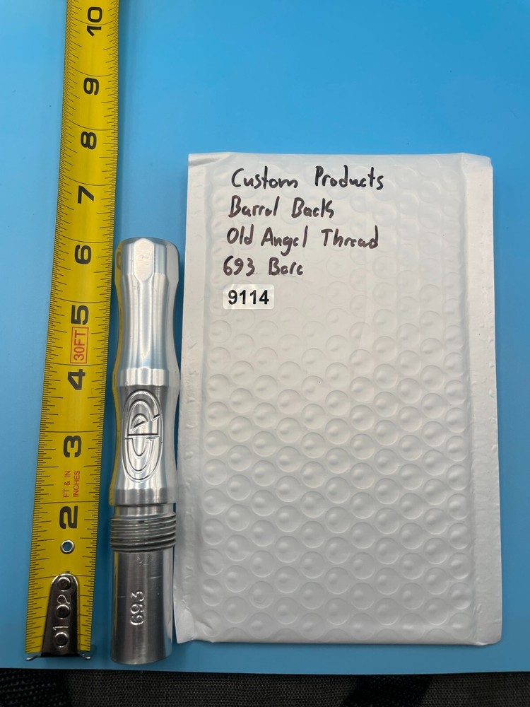 Custom Products Barrel Back Old Angel Thread 693 Bore