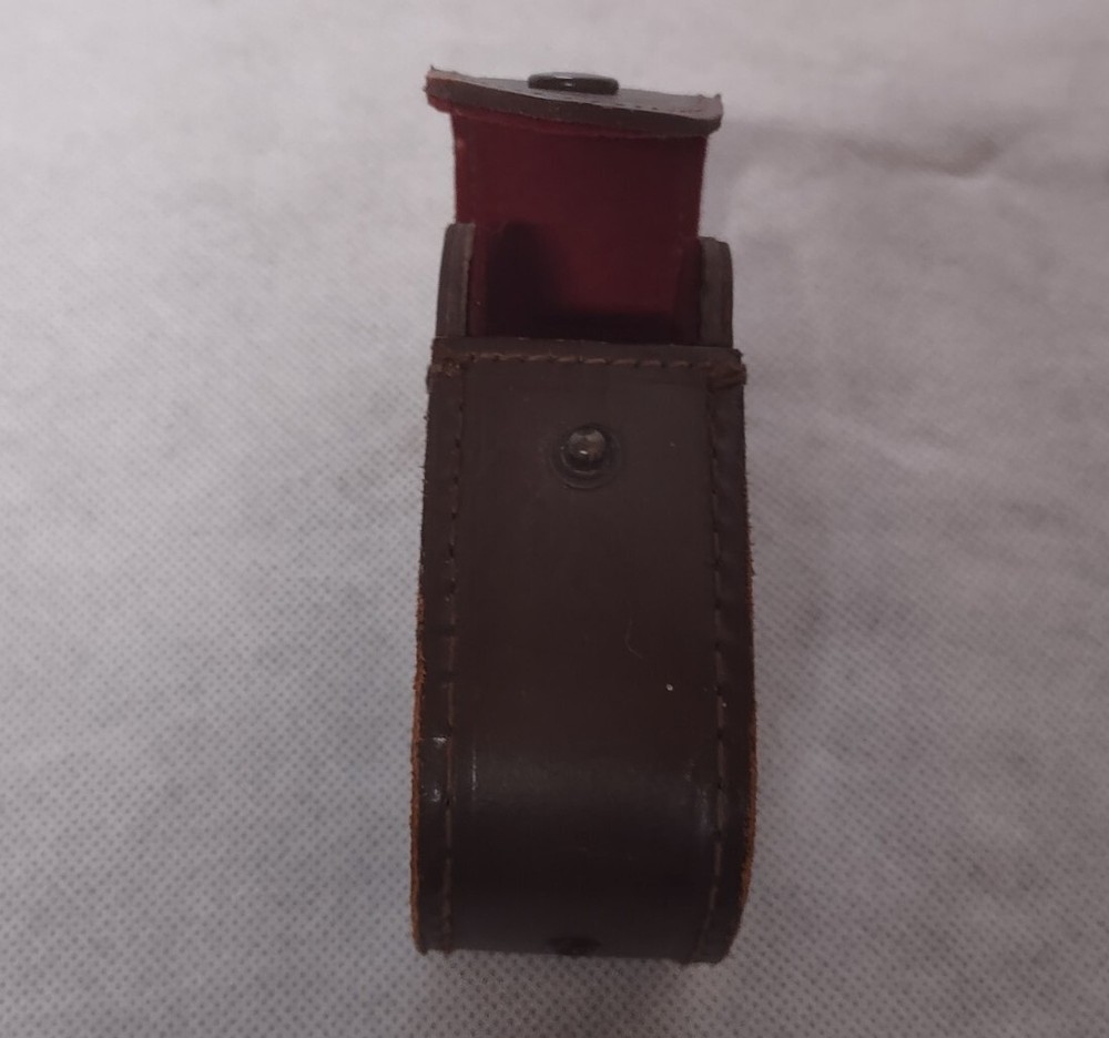 Vintage DeJur Photographic Light Meter Bakelite With Leather Case