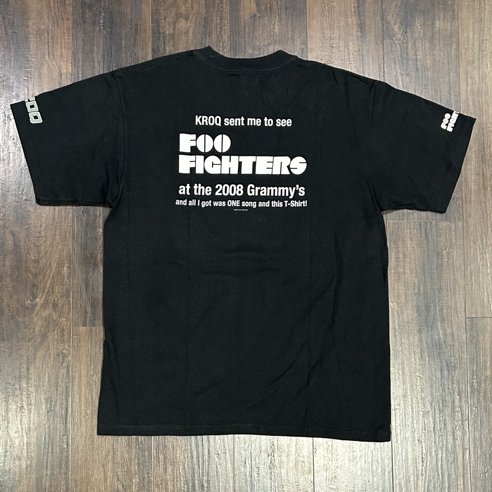 Rare - Foo Fighters - KROQ - 2008 Grammy's Shirt - Large