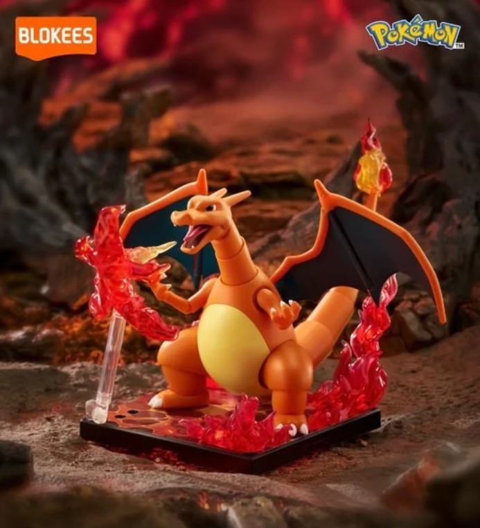 Pokemon Blokees Charizard Model Toy figure
