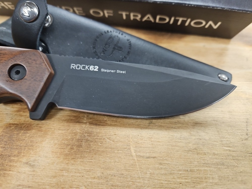 WOOX Rock 62 Knife Walnut Handle