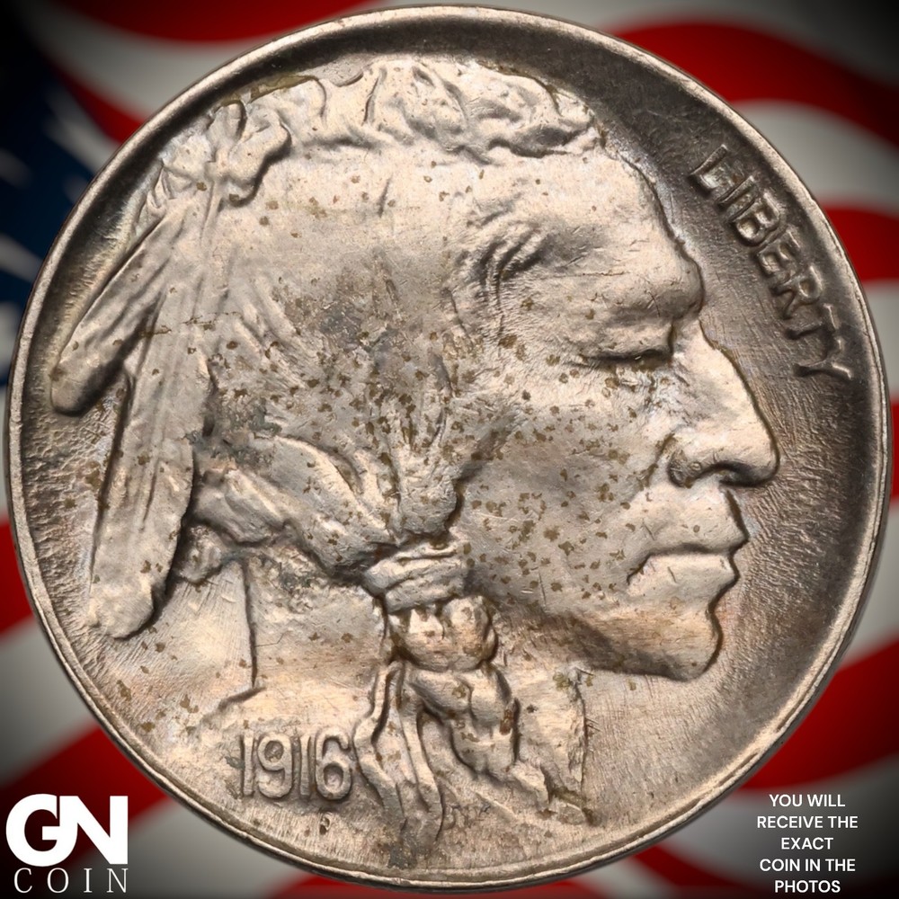 1916 P Buffalo Nickel B2381