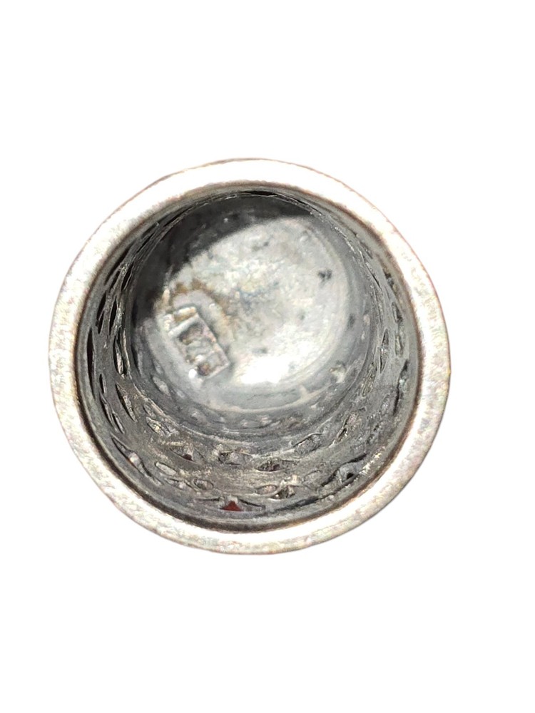 .925 Sterling Silver Vintage Thimble