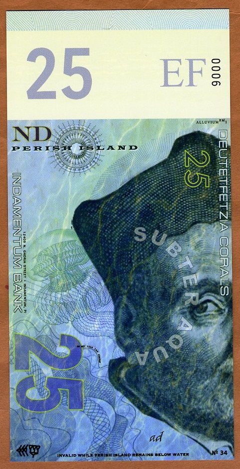 Perish Island, 25 Corals, 2015, Private Issue, UNC POLYMER