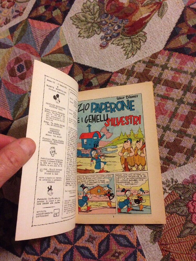 Mickey Mouse Booklet No. 535 1966 Excellent
