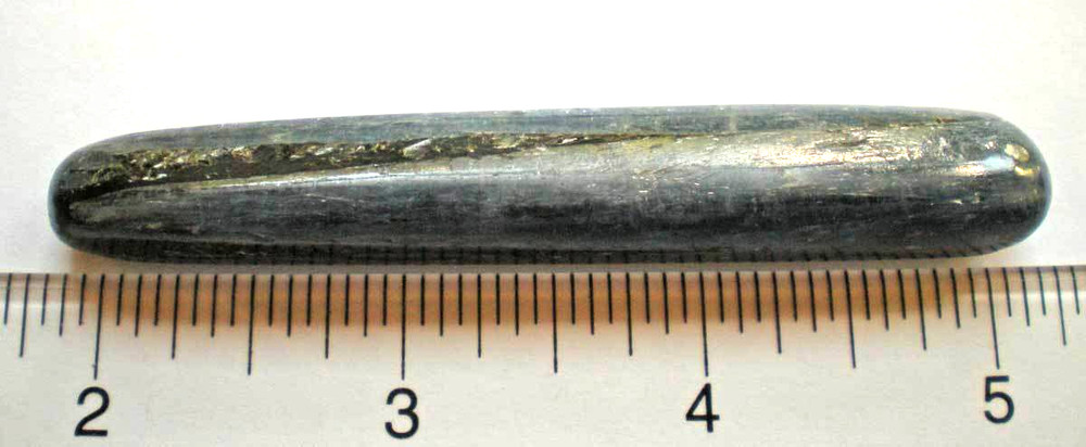 Blue Kyanite Polished Wand Reflex Point sc814c