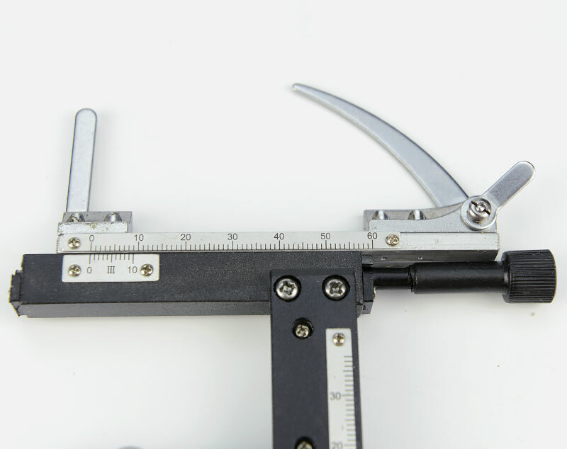 Microscope Attachable Mechanical Moveable Stage X-Y Stage with Scale Specimens