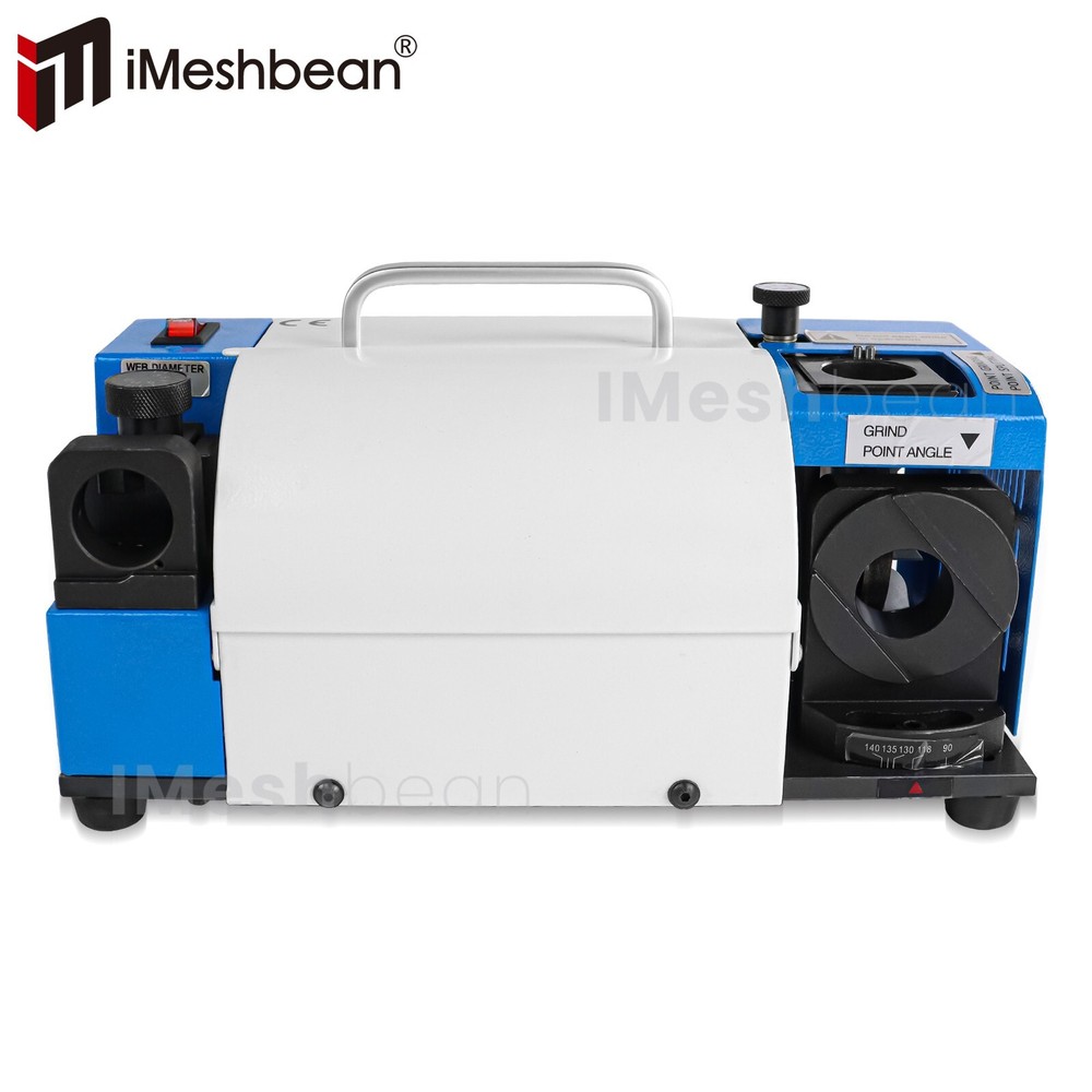 3-13mm Drill Bits Sharpener 95°-135° Bits Grinder Sharpener w/11 Collets 2 Wheel