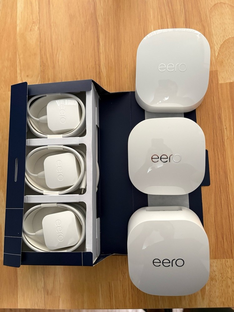 EERO 6+ Dual-Band Mesh Wi-Fi 6 System.