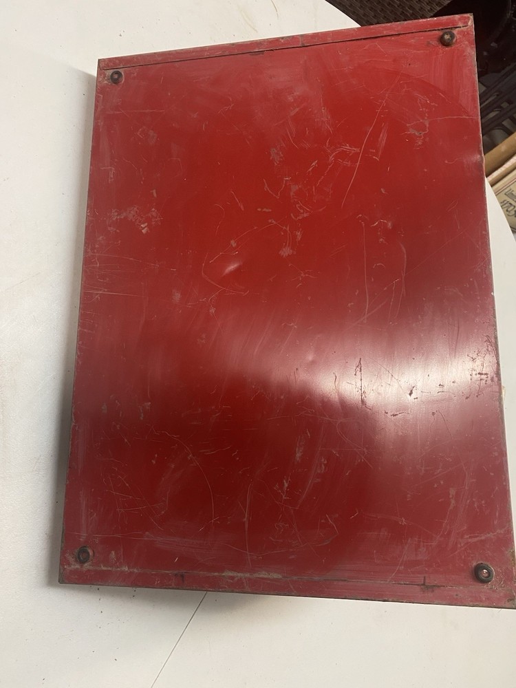 USED METAL COUNTER DISPLAY FOR DRILLS DRILL BITS - NEW PROCESS HIGH SPEED DRILLS