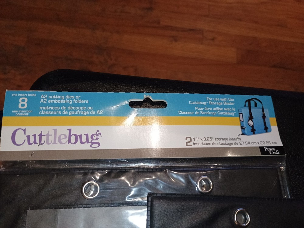 Cuttlebug A2 Storage Binder Inserts 4
