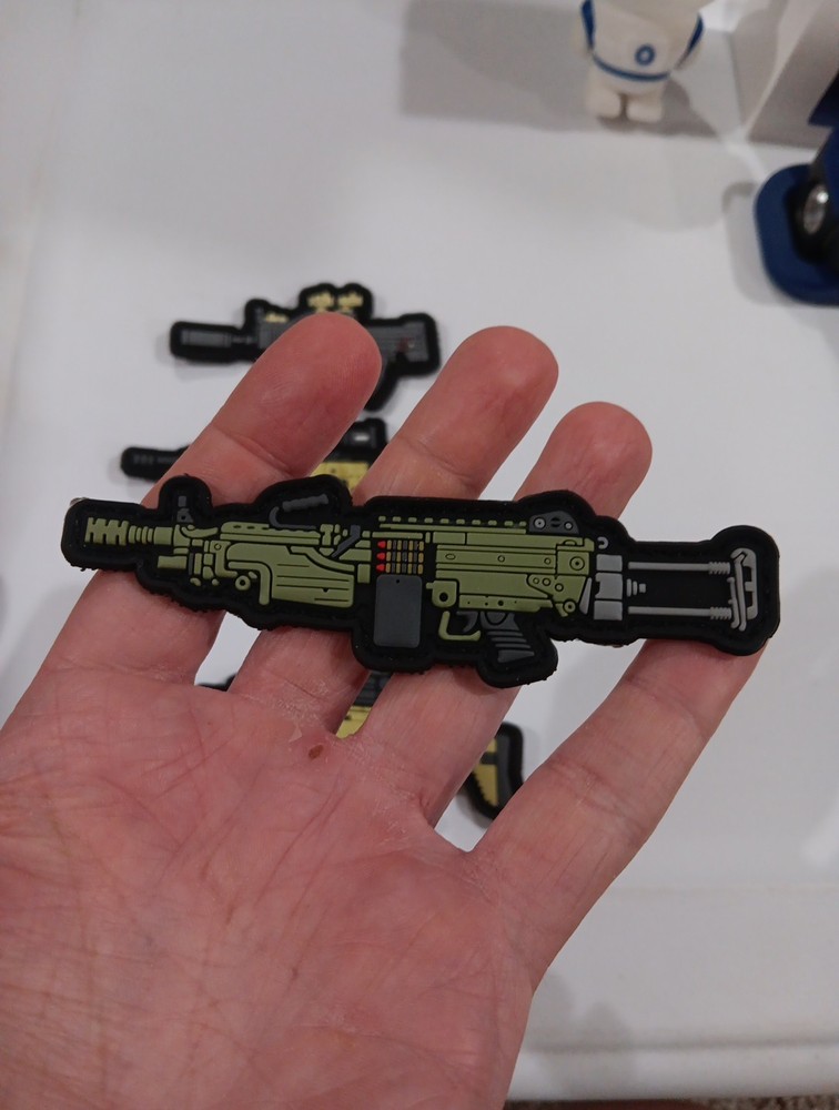 Pvc Morale Assault Rifle Patch Lot