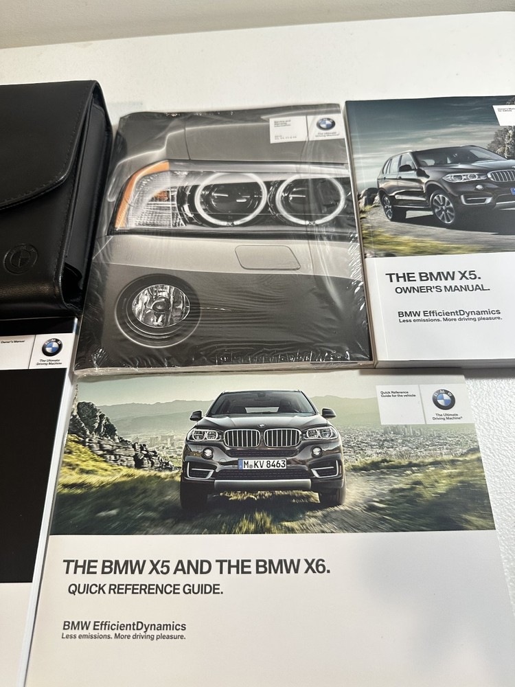 BMW X5 Owner's Manuals Set 2014