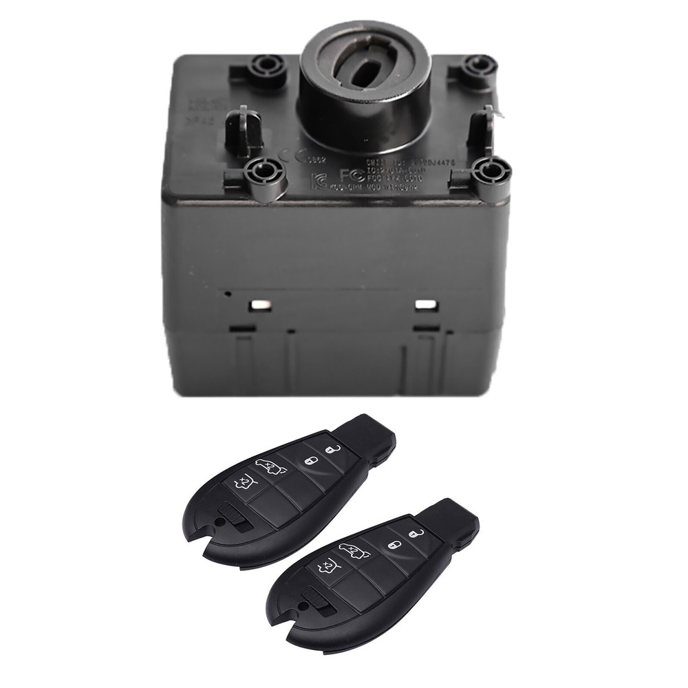 Wireless Ignition Switch Node Module With Key For Dodge For Jeep 68210150AB