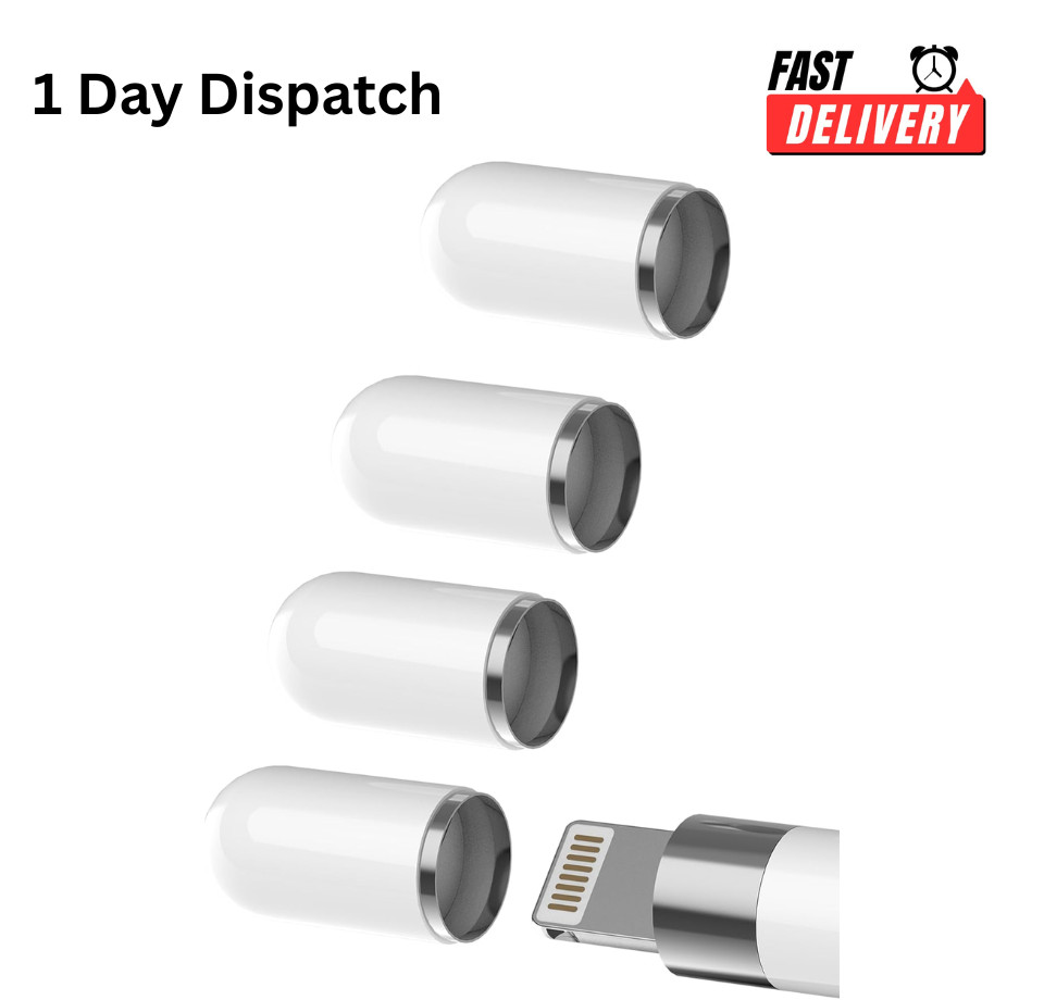 4 Pack Pencil Cap Magnetic Adapter Replacement for 1st Gen Stylus