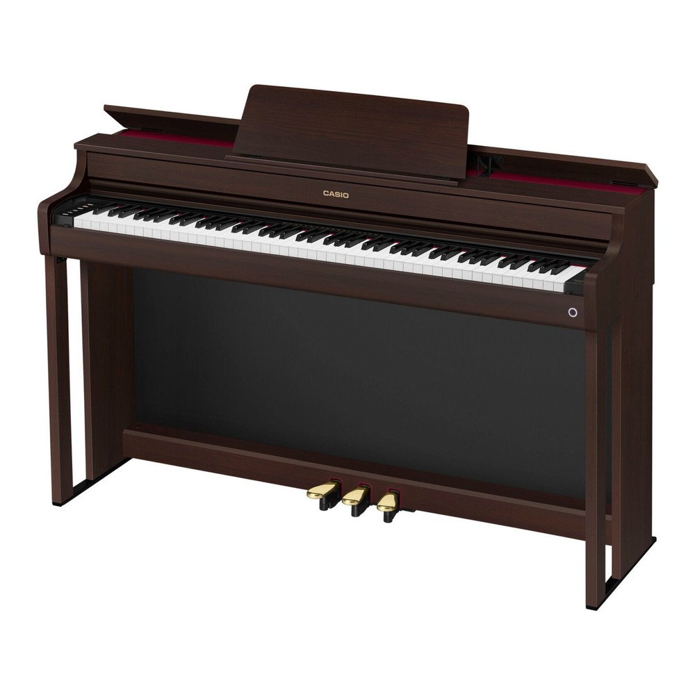 Casio Celviano AP-300 Digital Piano with Adjustable Bench (Brown)