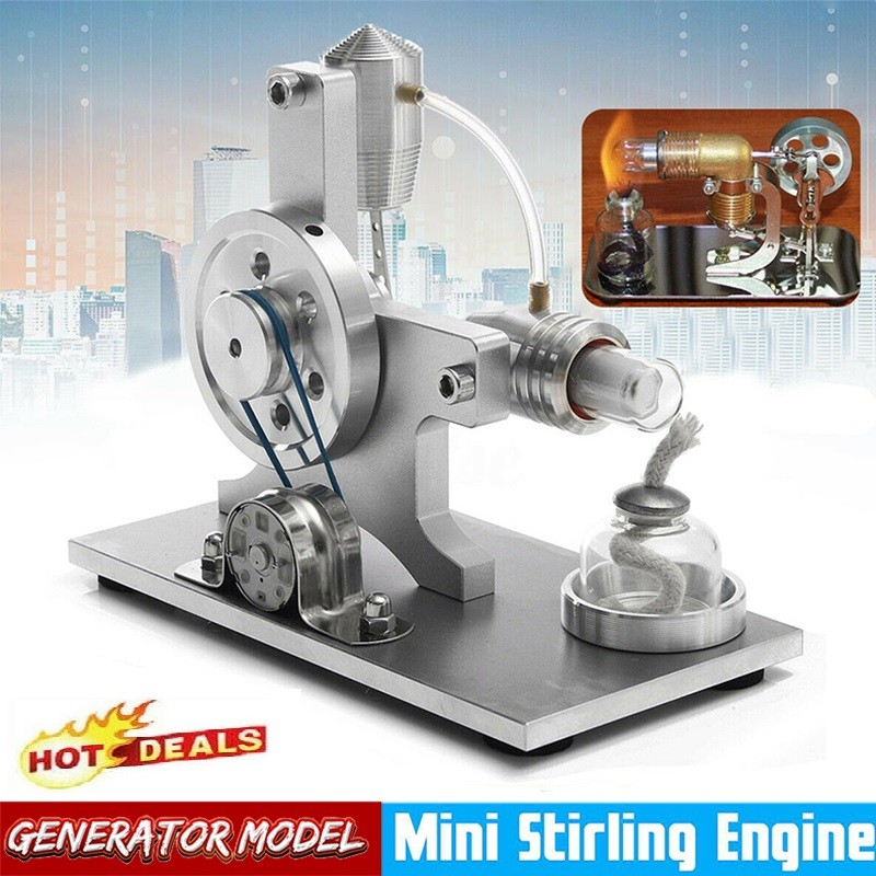 Air Stirling Engine Motor Model Educational Steam Power Physics Teaching Tool F