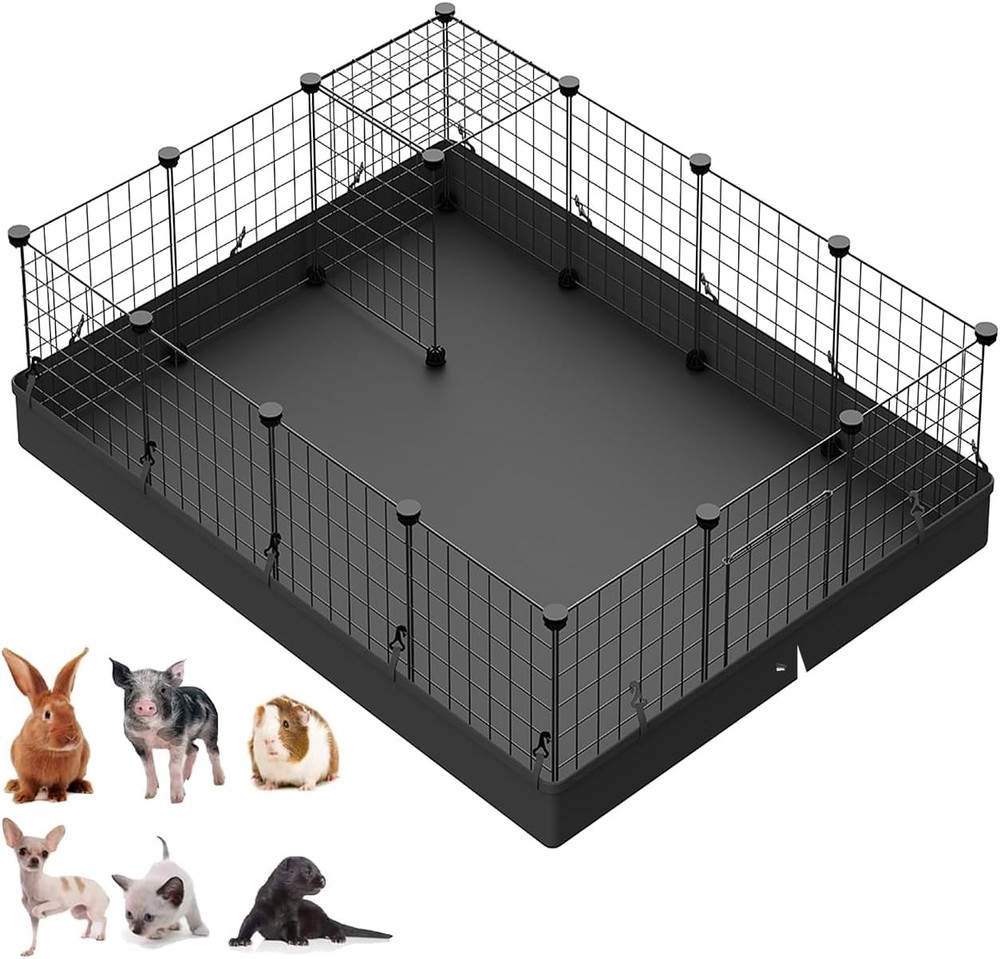 Multi-Functional Metal Wire Cube Storage Organizer Animal Cage