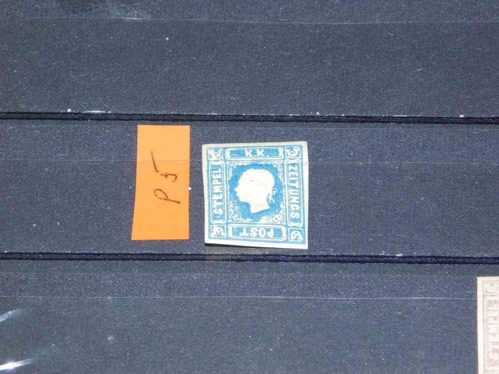 AUSTRIA, SCOTT# P5,  MINT HINGED, (SMALL THIN) COULD BE COPY OR REPRINT?