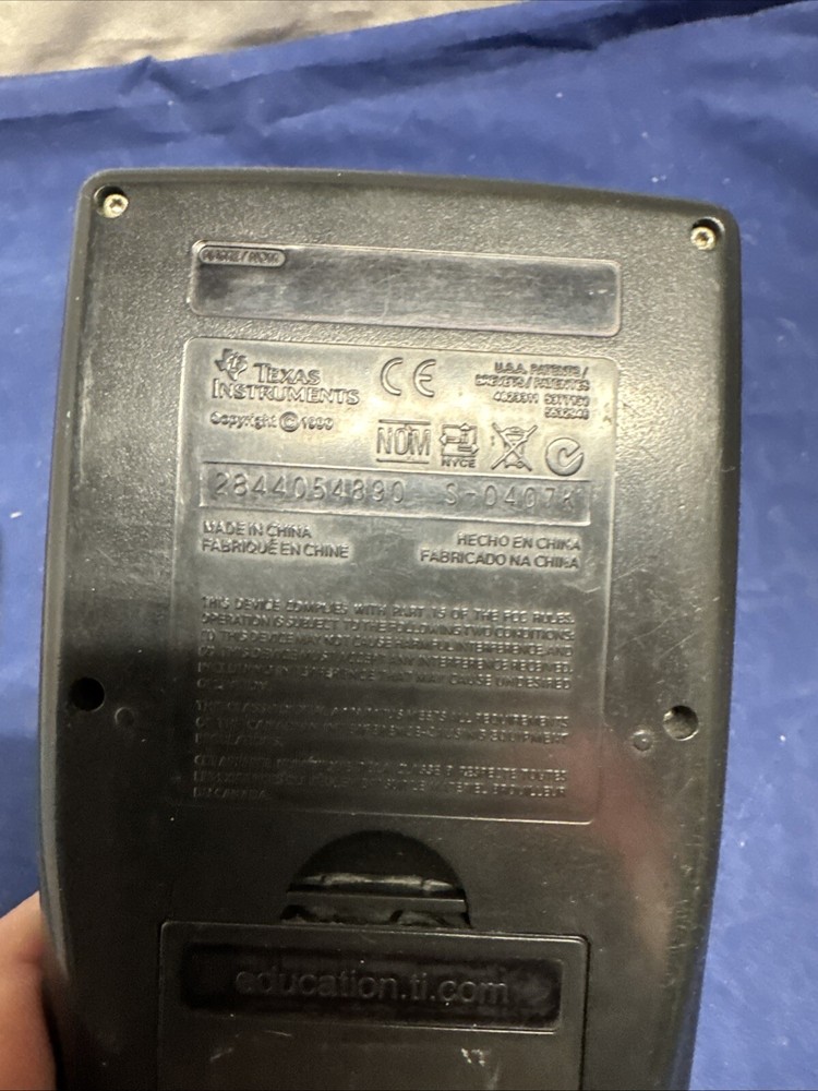 Texas Instruments TI-83 Plus Graphing Calculator Not Working