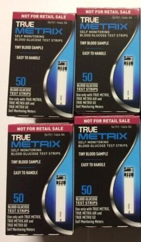 True Metrix Blood Glucose 200 Test Strips Exp : 06/30/2024