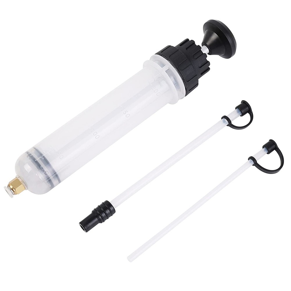 200CC Engine Oil Fluid Extractor Fluid Syringe Pump Manual Suction Transfer Tool