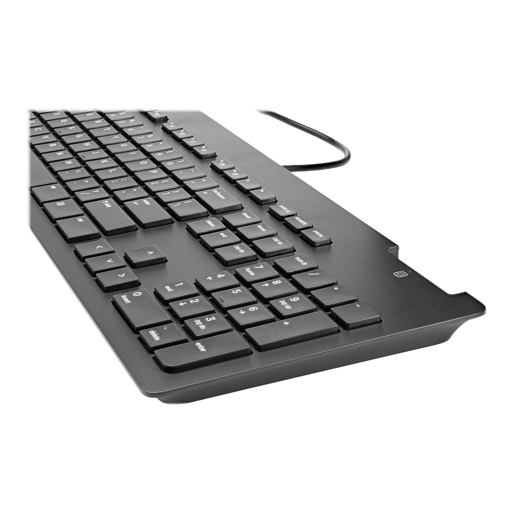 HP USB Business Slim Smartcard Keyboard - Cable Connectivity - USB Interface - K