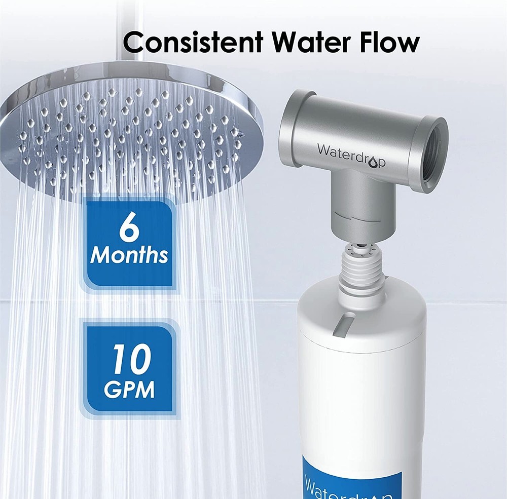 Waterdrop AP431 AP430SS Whole House Scale Inhibitor Filter,Heater Softener