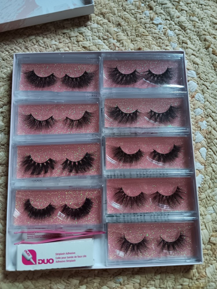 Natural Mink Eyelash Kit Reusable Style