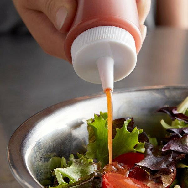 GRILLTIDER Squeeze Bottle, Plastic, Clear Easy-to-Squeeze Design