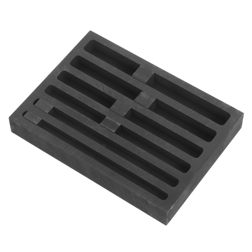 Graphite Mold For Gold-Silver Bar Casting Graphite Plate Crucible Casting Mould