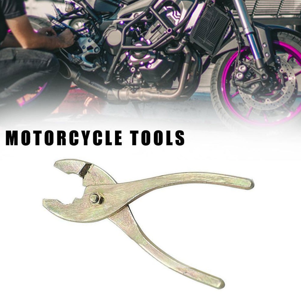 5PCS Motorcycle Repair Tools Wrench Spark Plug Socket Spanner Screwdriver Pliers