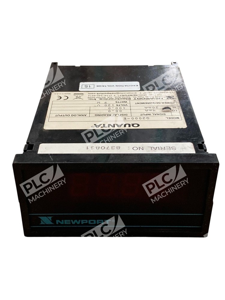 Newport Quanta Q2000-E Digital Panel Meter 4-20mA Process Signal
