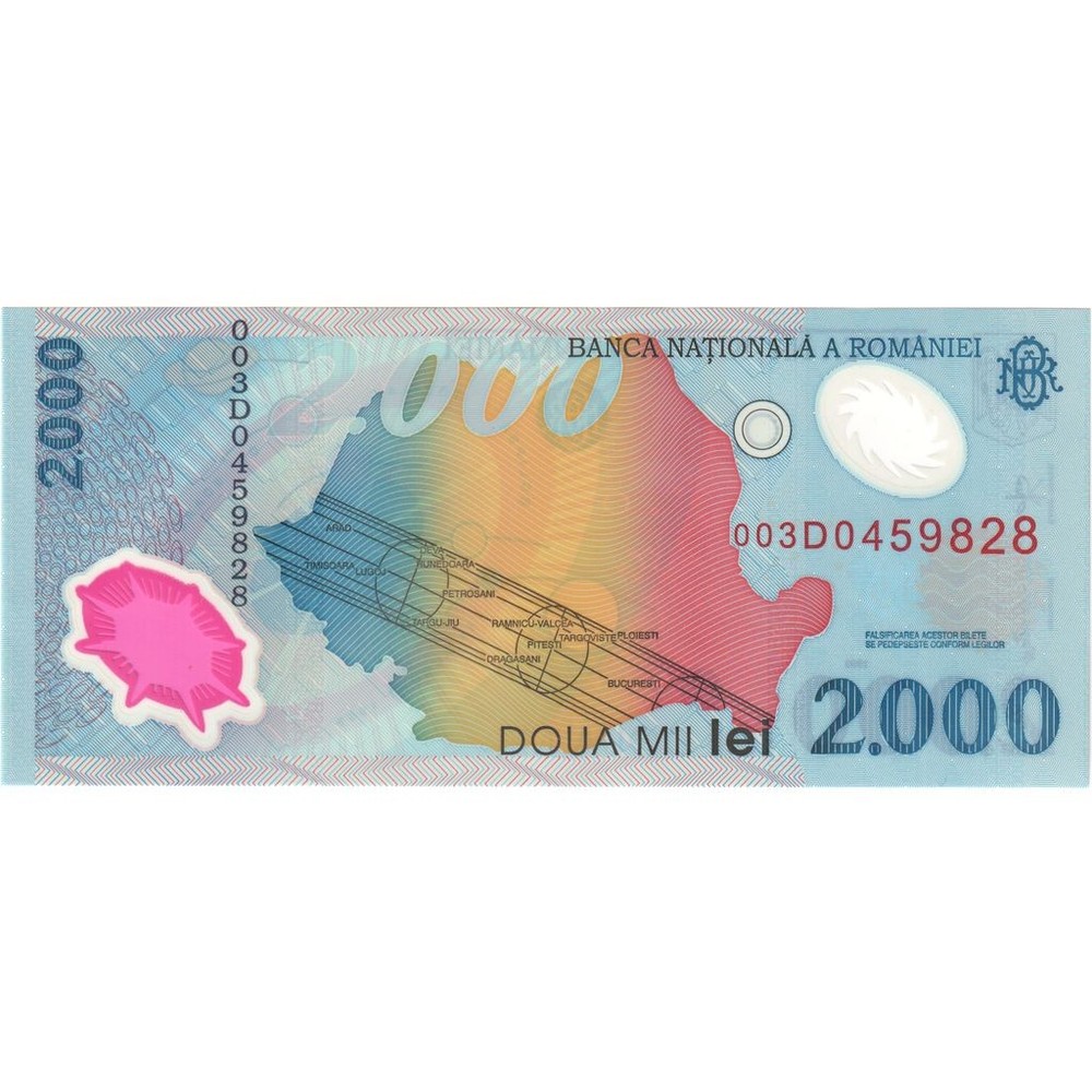 [#1293125] Romania, 2000 Lei, UNC