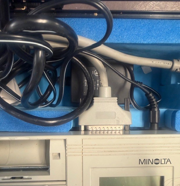 Minolta Data Processor DP-301, CR-300 Series Chroma Meter, Case Kit