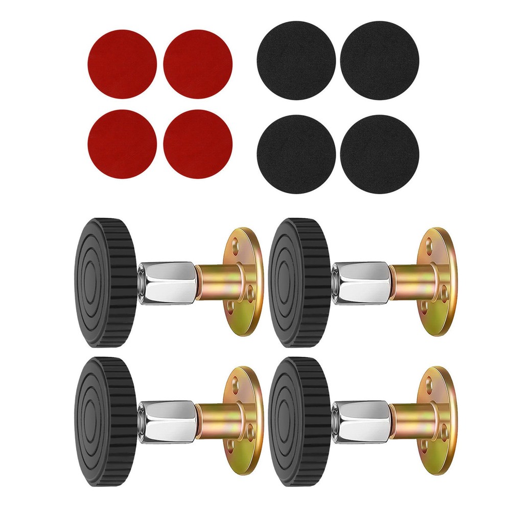 4Pcs Adjustable Threaded Bed Frame Anti-Shake Tool Bed Headboard Stopper Install