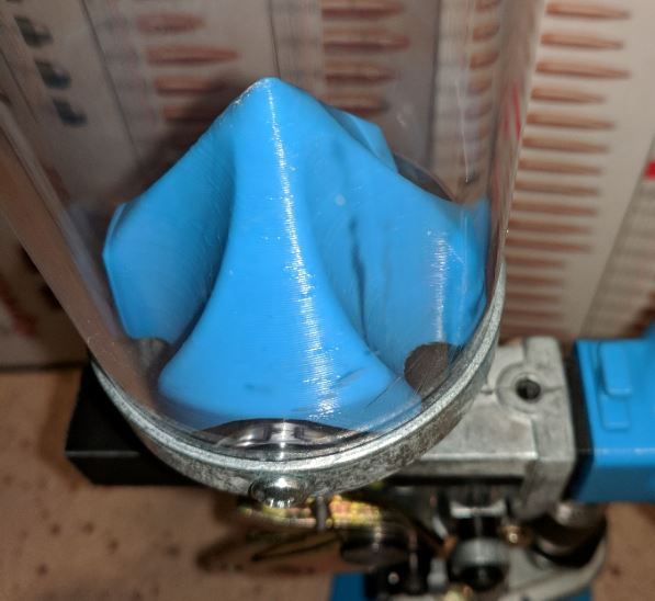 Positive Feed Powder Baffle for Dillon Powder Dispenser