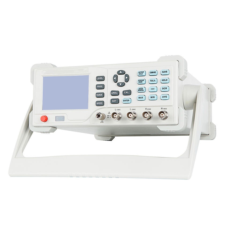 Digital LCR Meter Benchtop LCR Digital Bridge 3.5inch TFT Display Alarm Function