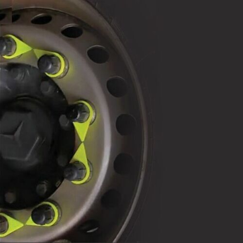 100pcs Size:33mm Wheel Check Loose Nut Indicator