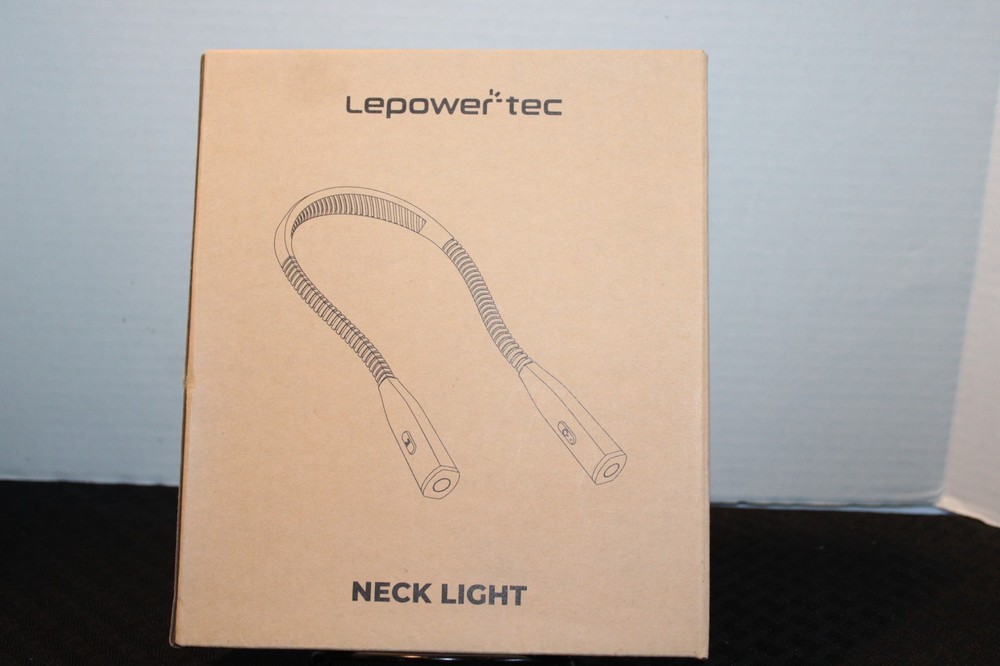 LEPOWER-TEC® LED Neck Light - Rechargeable, Comfortable, Adjustable Brightness