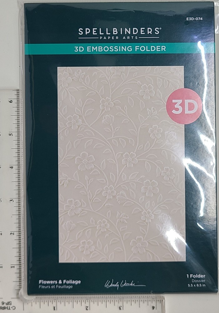 3-D Craft Embossing Folder, VARIOUS