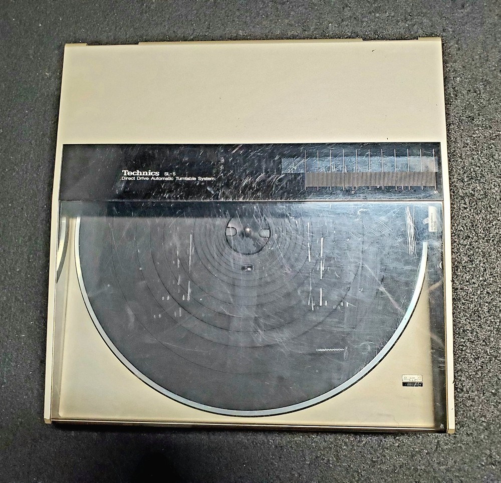 Technics SL-5 Direct Drive Linear Tracking Turntable - RESTORED!