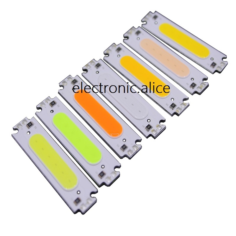 12V 2W White red/green/COB High Power LED Stripe LED Light Emitting Diode Panel