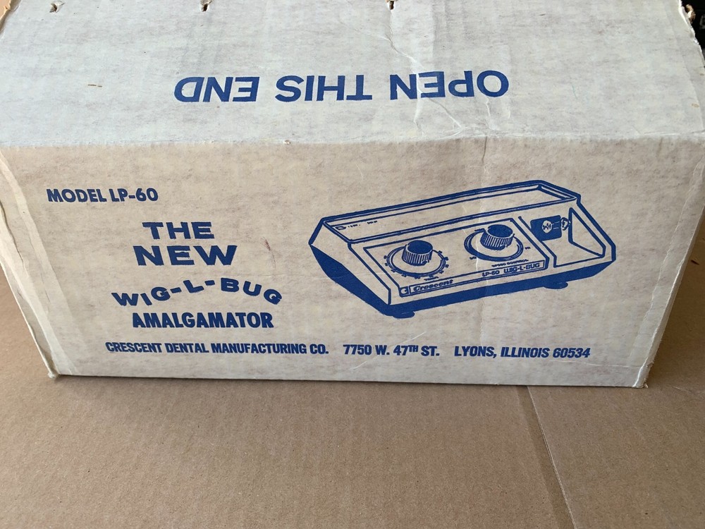 WIG-L-BUG Dental Amalgamator Model LP-60 NEW OLD STOCK