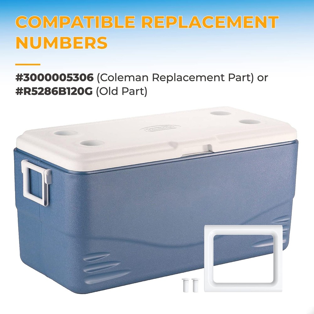 Cooler Handle for Coleman Extreme Cooler Coleman Handle Replacement Replace...