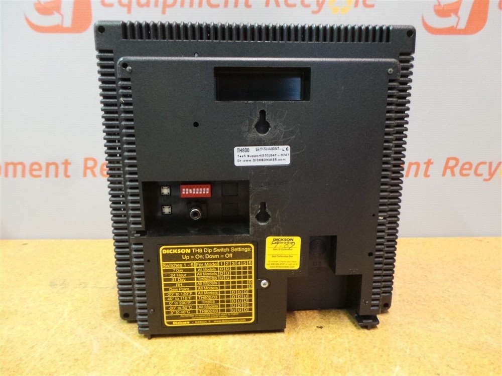 Dickson TH800 Temperature Humidity Chart Recorder 8"