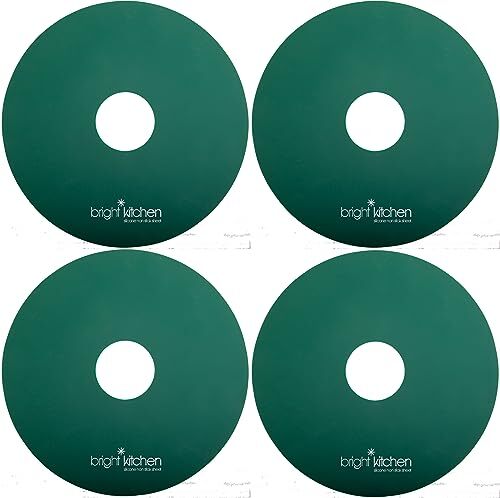 4 Silicone Dehydrator Sheets NON-Toxic for Nesco Round Dehydrators Fruit Roll