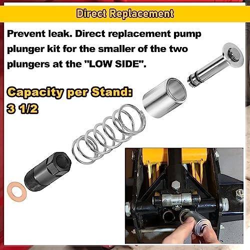 Replacement Pump Piston Pump Plunger Kit for Harbor Freight-Costco-Arcan-Matco