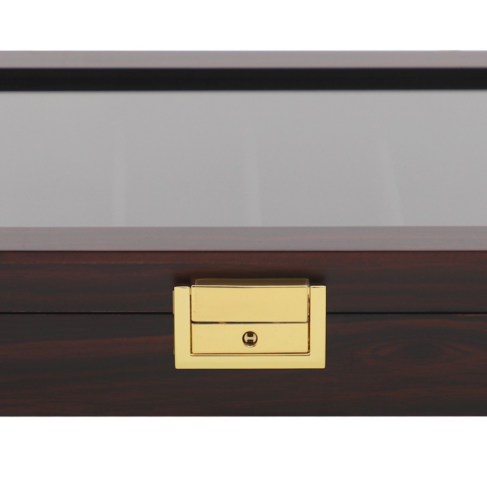 Knife Storage Box Vintage Knife Display Case Tabletop Organizer 8 Compartment