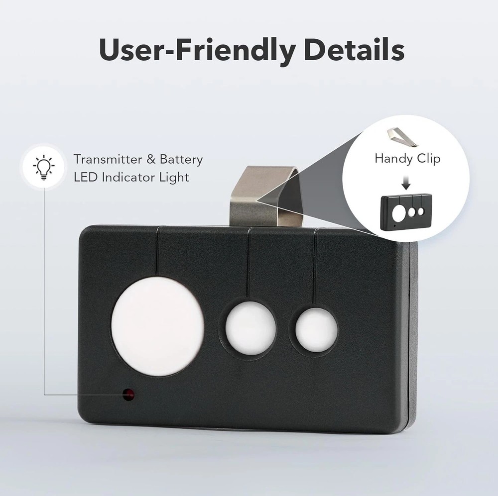 Universal Gate Remote Control 2-Pack